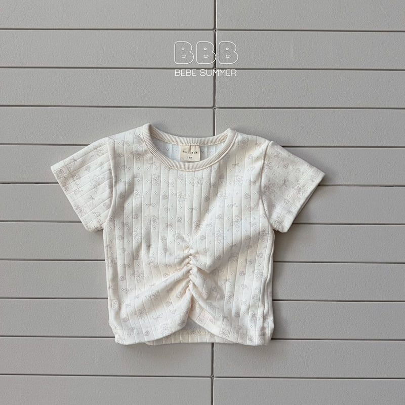 Bella Bambina - Korean Baby Fashion - #babylifestyle - Bebe Bear Stretch Tee - 4
