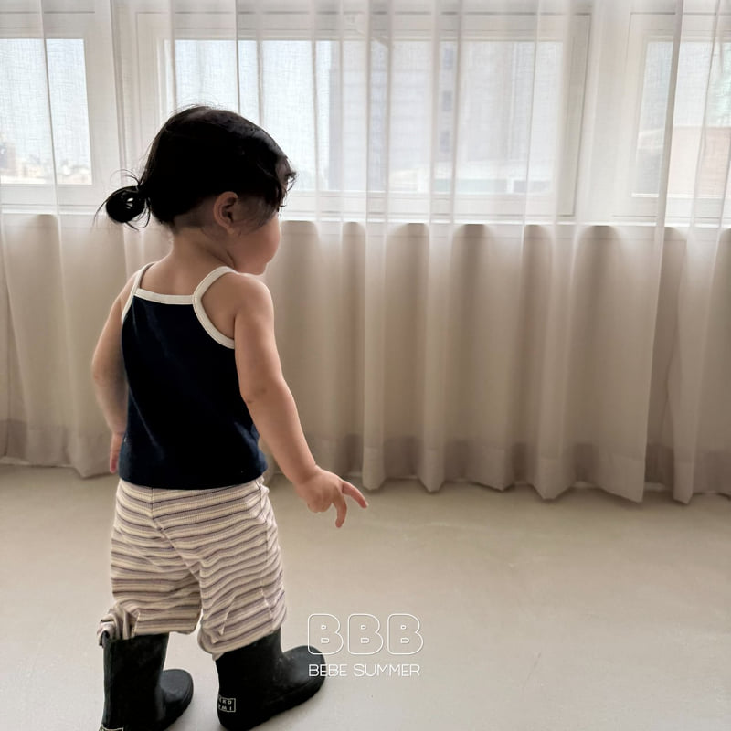 Bella Bambina - Korean Baby Fashion - #babyoninstagram - Bebe Note Stripe Pants - 9
