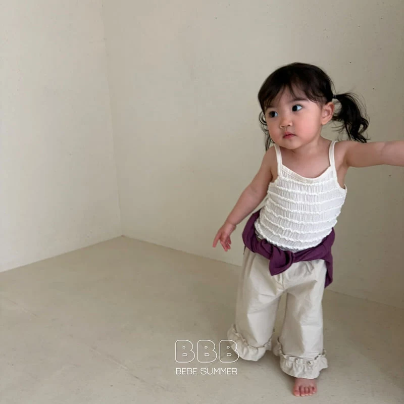 Bella Bambina - Korean Baby Fashion - #babyoninstagram - Bebe Cancan Sleeveless Tee - 7