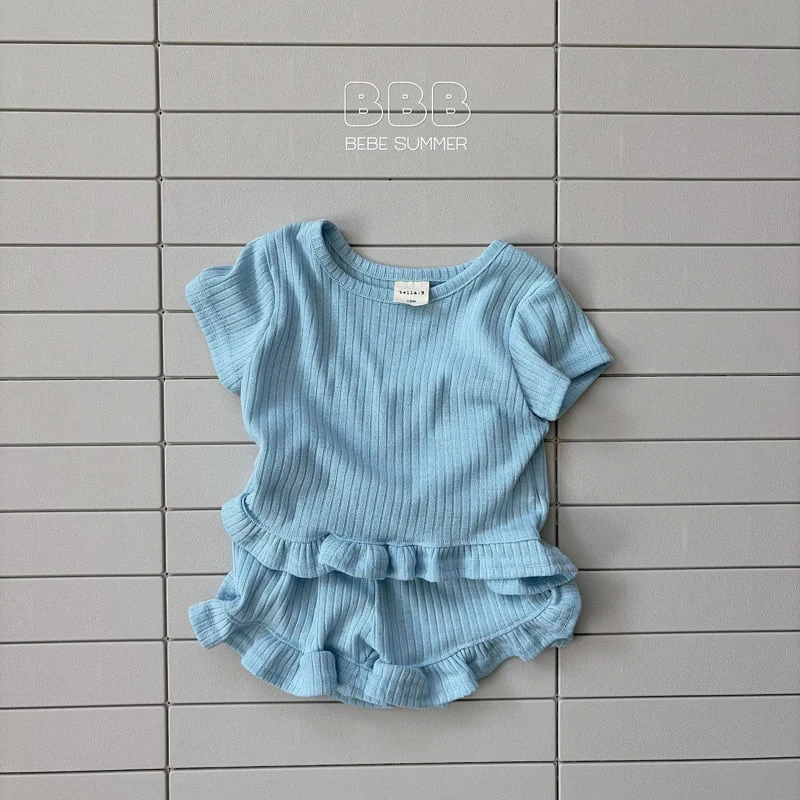 Bella Bambina - Korean Baby Fashion - #babyoninstagram - Bebe Minute Frill Set - 6