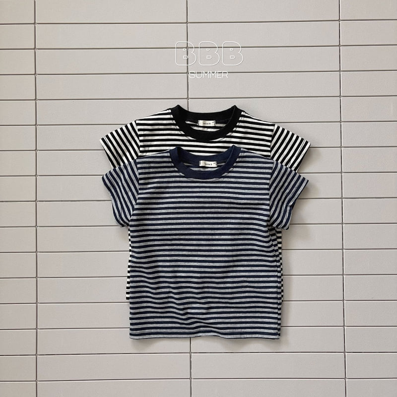 Bella Bambina - Korean Baby Fashion - #babylifestyle - Stripe Tee - 4