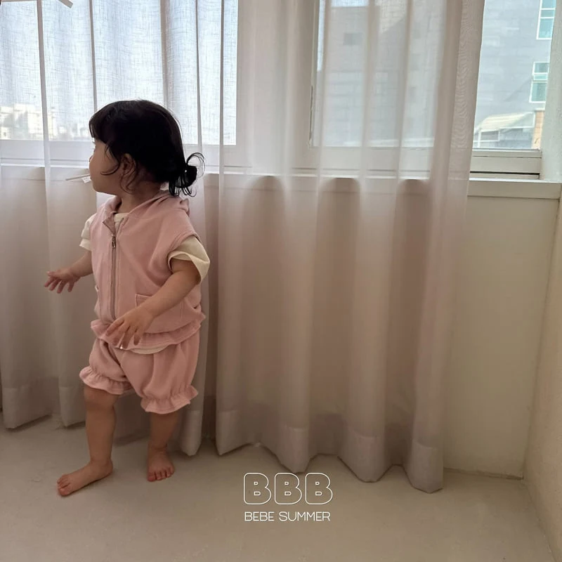 Bella Bambina - Korean Baby Fashion - #babyootd - Bebe Hood Vest - 10