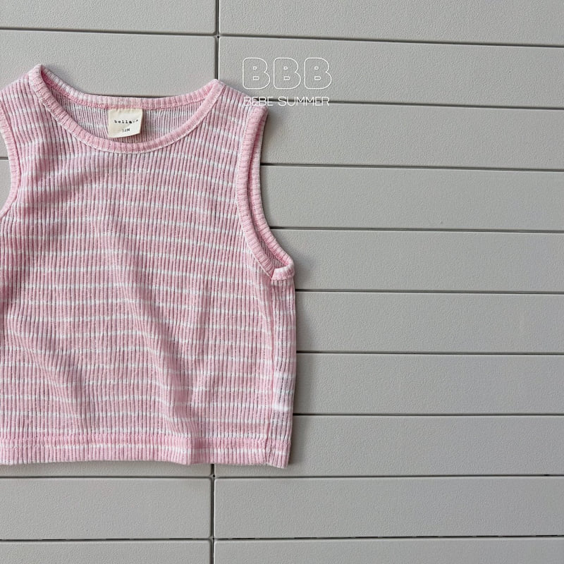 Bella Bambina - Korean Baby Fashion - #babyootd - Bebe Various Sleeveless - 6
