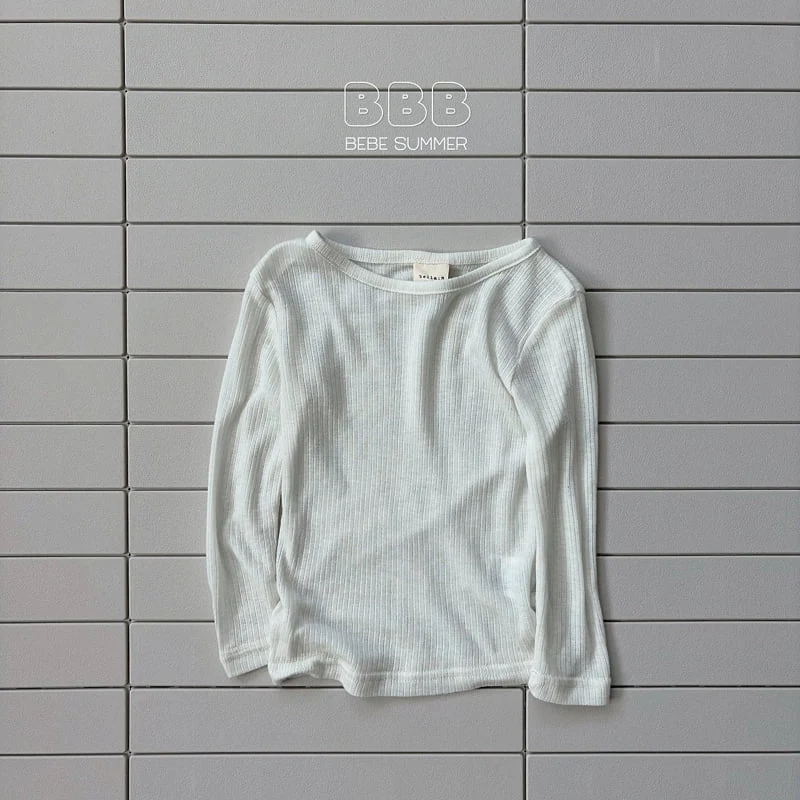 Bella Bambina - Korean Baby Fashion - #babyoninstagram - Bebe Summer Long Tee - 4