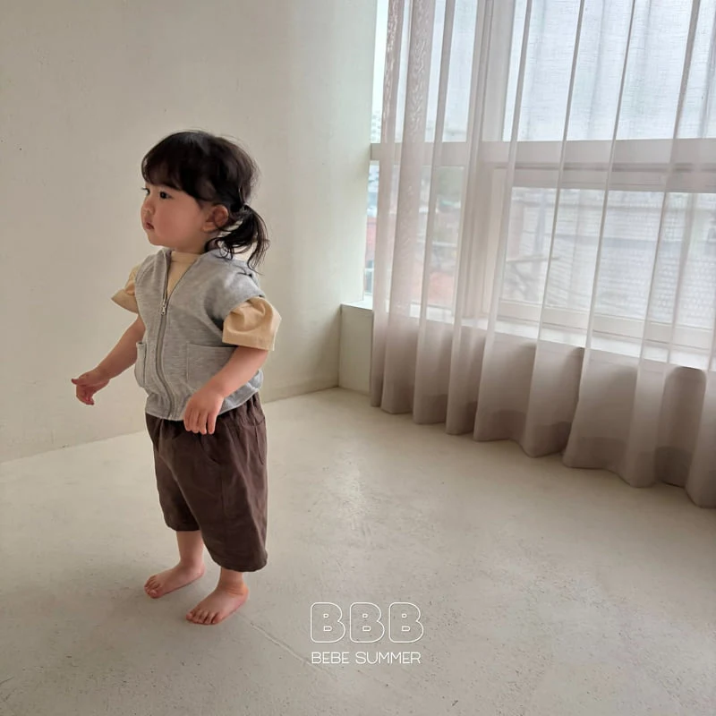 Bella Bambina - Korean Baby Fashion - #babyoutfit - Bebe Hood Vest - 11