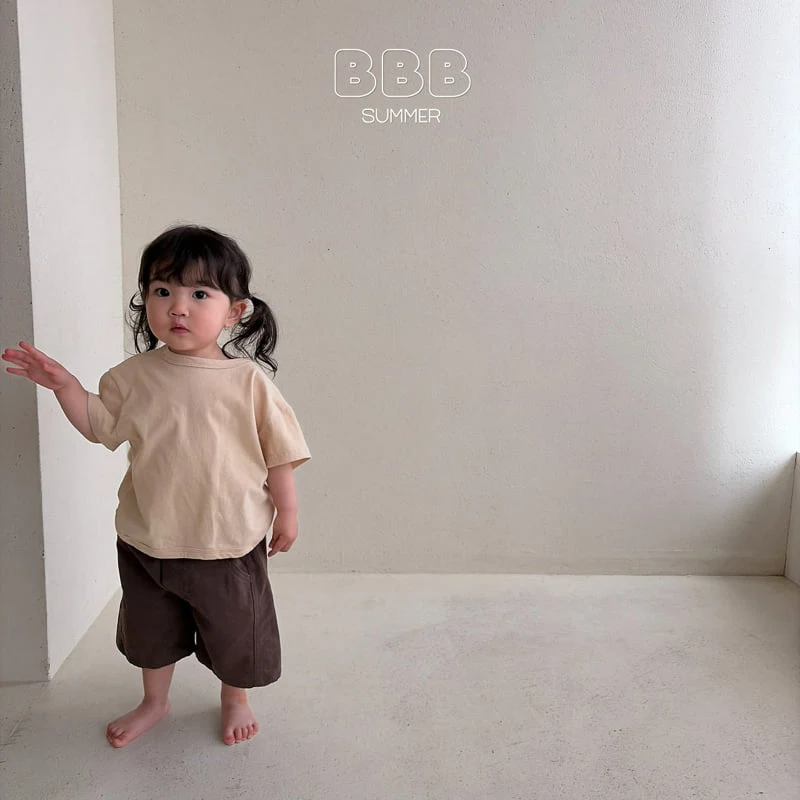 Bella Bambina - Korean Baby Fashion - #babyoutfit - Bang Bang Plain Tee - 11