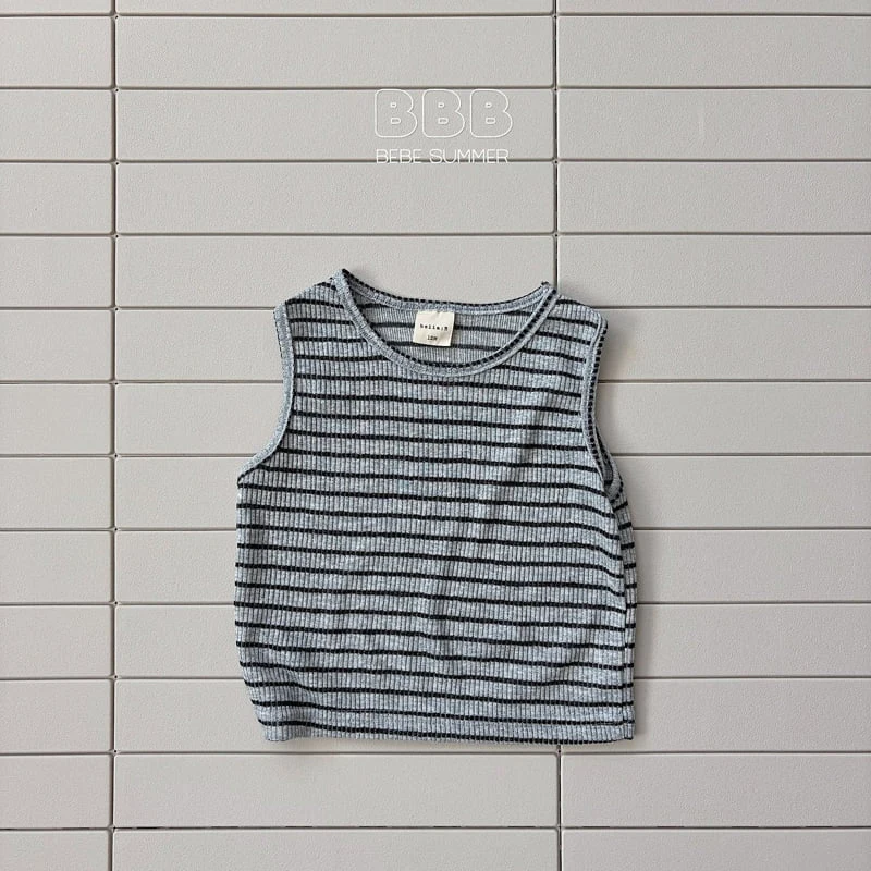 Bella Bambina - Korean Baby Fashion - #babyoutfit - Bebe Various Sleeveless - 7