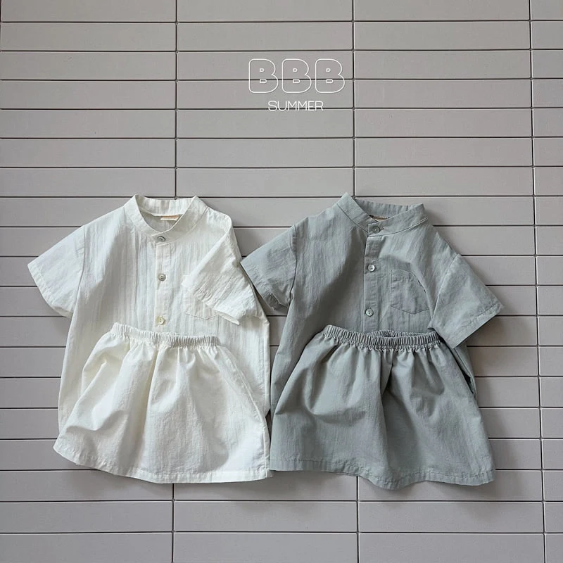 Bella Bambina - Korean Baby Fashion - #babyoutfit - Sibling Skirt Set