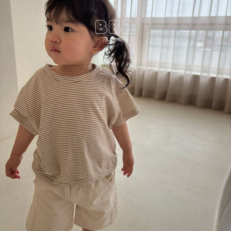 Bella Bambina - Korean Baby Fashion - #babyoutfit - Bang Bang Stripe Tee - 12