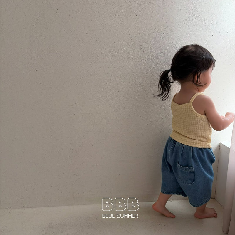 Bella Bambina - Korean Baby Fashion - #babyoutfit - Bebe Cancan Sleeveless Tee - 9