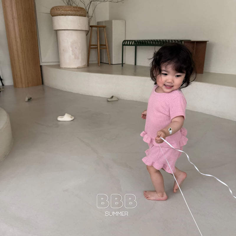 Bella Bambina - Korean Baby Fashion - #babyoutfit - Bebe Minute Frill Set - 8