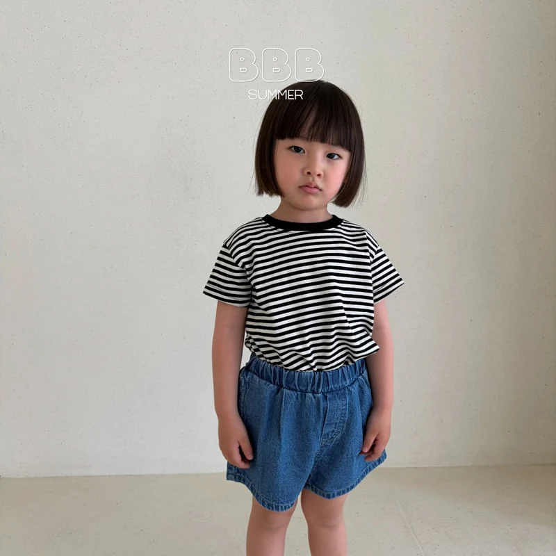 Bella Bambina - Korean Baby Fashion - #babyoutfit - Stripe Tee - 6
