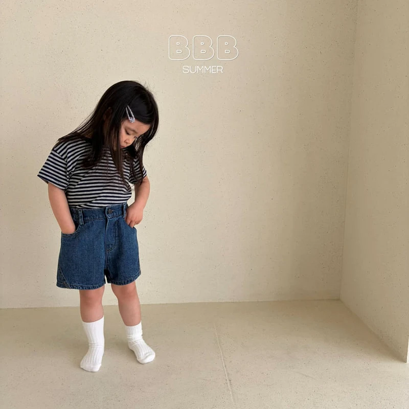 Bella Bambina - Korean Baby Fashion - #babyoutfit - Stripe Tee - 7