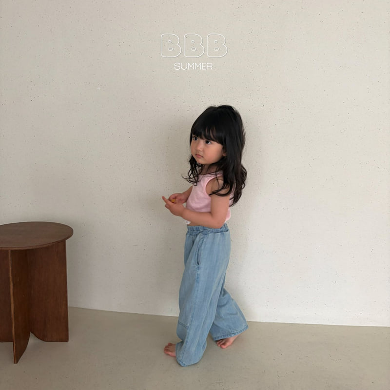 Bella Bambina - Korean Baby Fashion - #babyoutfit - Peek Crop Sleeveless Tee - 12