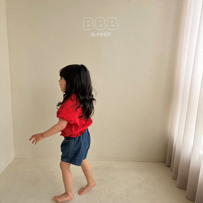Bella Bambina - Korean Baby Fashion - #babyoutfit - Cut Denim Shorts - 12