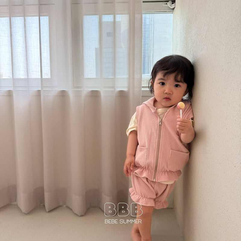 Bella Bambina - Korean Baby Fashion - #babywear - Bebe Hood Waffle Set - 11