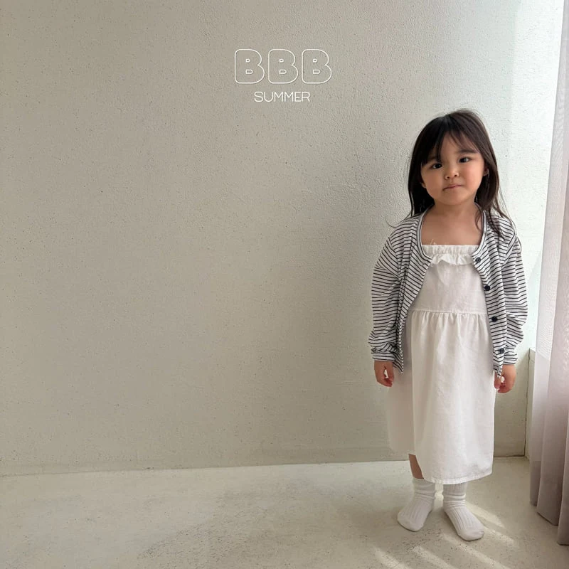 Bella Bambina - Korean Baby Fashion - #babywear - Raw Frill One-piece - 6