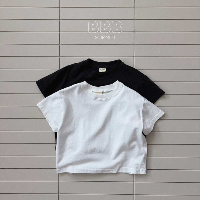 Bella Bambina - Korean Baby Fashion - #babyoutfit - Basic Plain Tee - 4