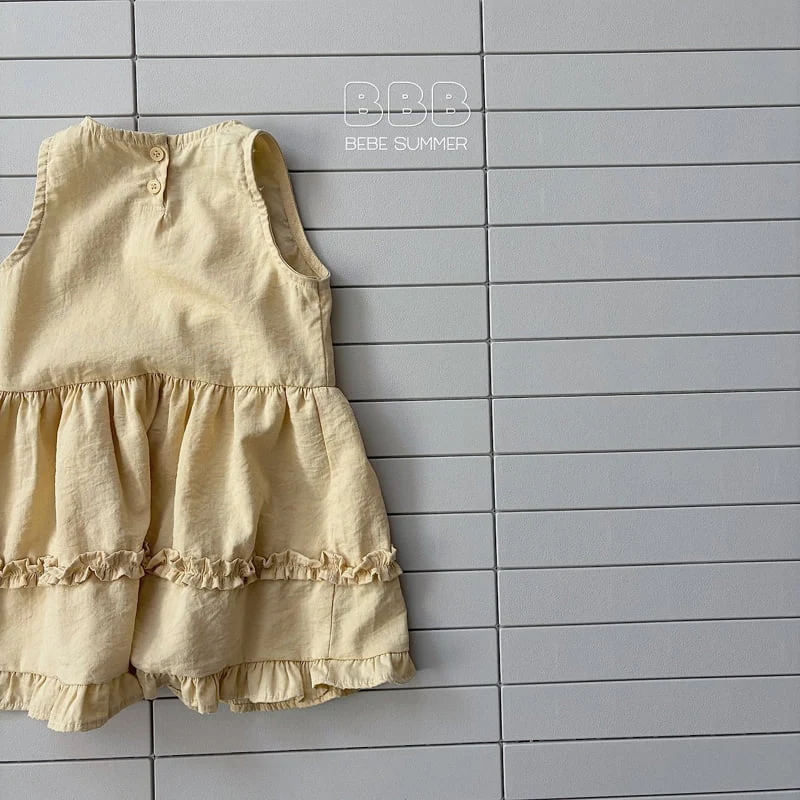 Bella Bambina - Korean Baby Fashion - #onlinebabyboutique - Bebe Love One-piece - 6