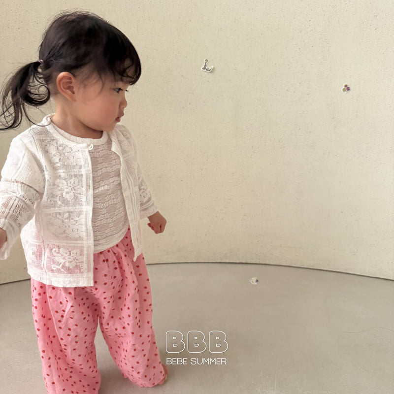 Bella Bambina - Korean Baby Fashion - #onlinebabyboutique - Bebe Lace Short Sleeve Tee - 7