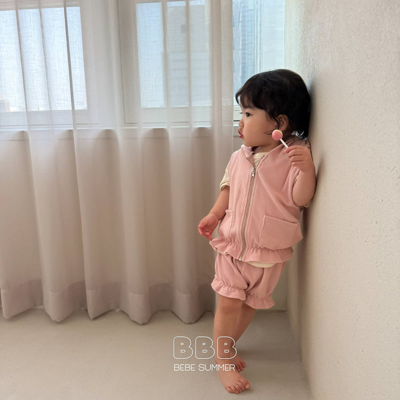 Bella Bambina - Korean Baby Fashion - #onlinebabyboutique - Bebe Hood Waffle Set - 12