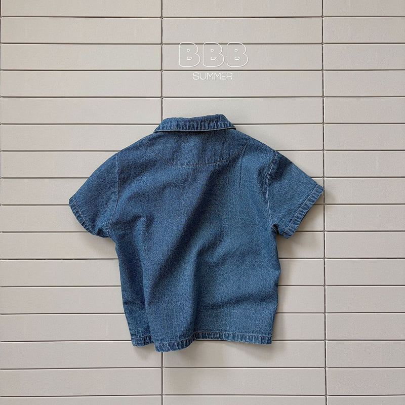 Bella Bambina - Korean Baby Fashion - #onlinebabyboutique - Denim Shirt - 5