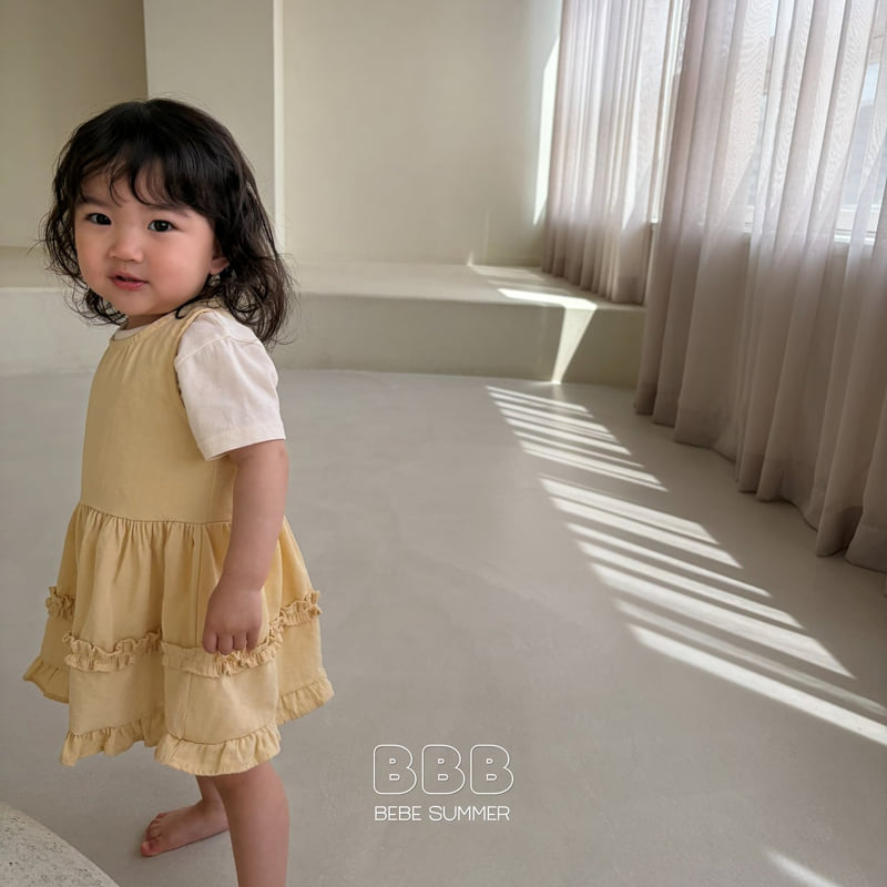Bella Bambina - Korean Baby Fashion - #onlinebabyshop - Bebe Love One-piece - 7