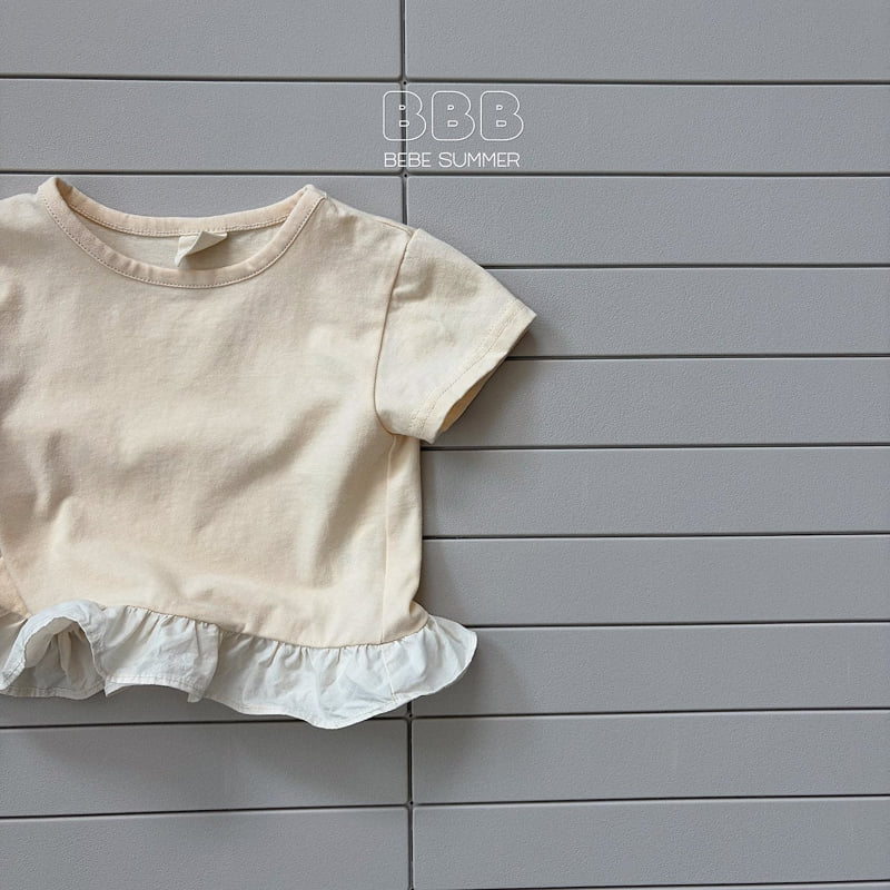 Bella Bambina - Korean Baby Fashion - #onlinebabyshop - Bebe Coco Frill Tee - 5