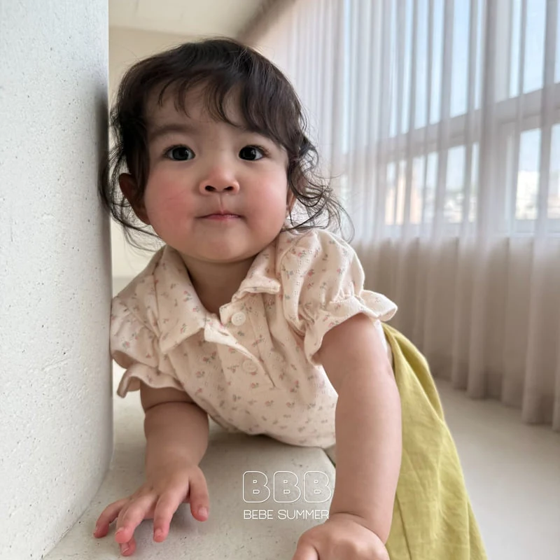 Bella Bambina - Korean Baby Fashion - #onlinebabyshop - Bebe Bling Collar Tee - 9