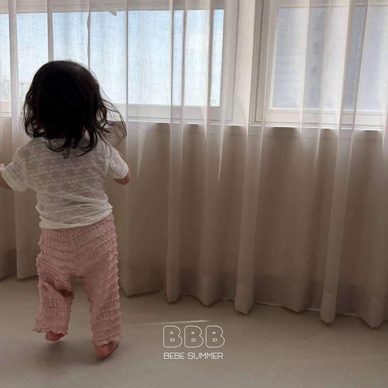 Bella Bambina - Korean Baby Fashion - #onlinebabyshop - Bebe Lace Short Sleeve Tee - 8