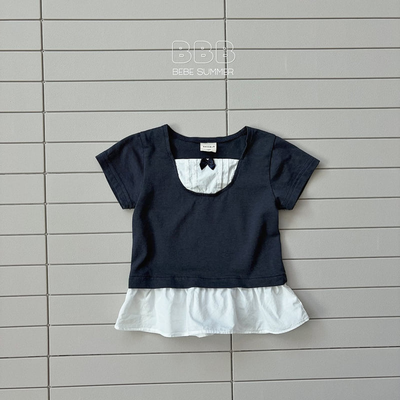 Bella Bambina - Korean Baby Fashion - #onlinebabyboutique - Bebe Petit Tee - 4