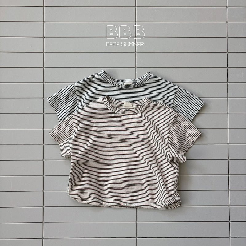 Bella Bambina - Korean Baby Fashion - #onlinebabyshop - Bang Bang Stripe Tee