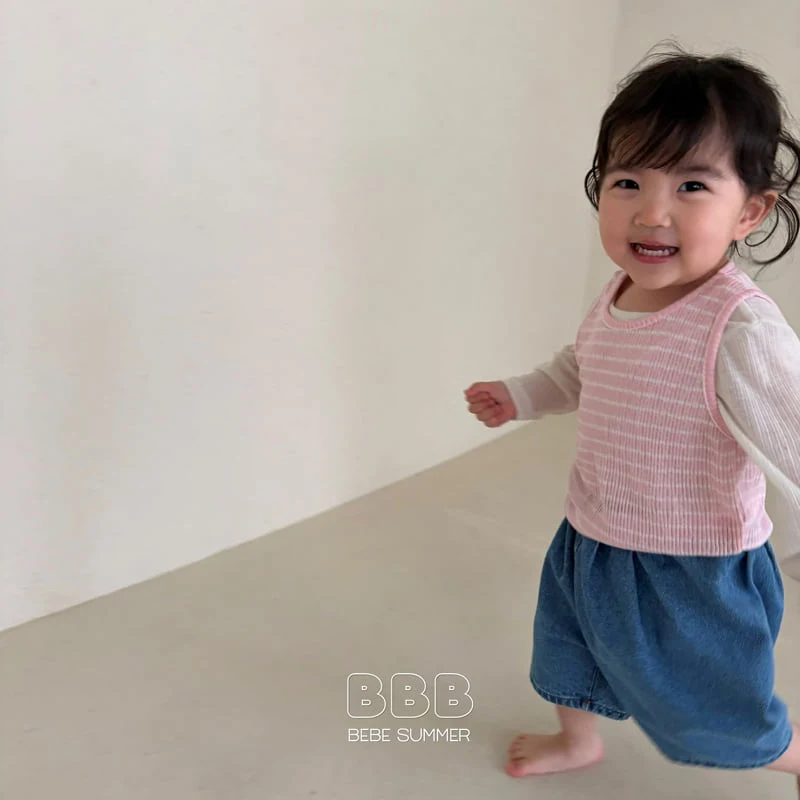 Bella Bambina - Korean Baby Fashion - #onlinebabyshop - Bebe Summer Long Tee - 9