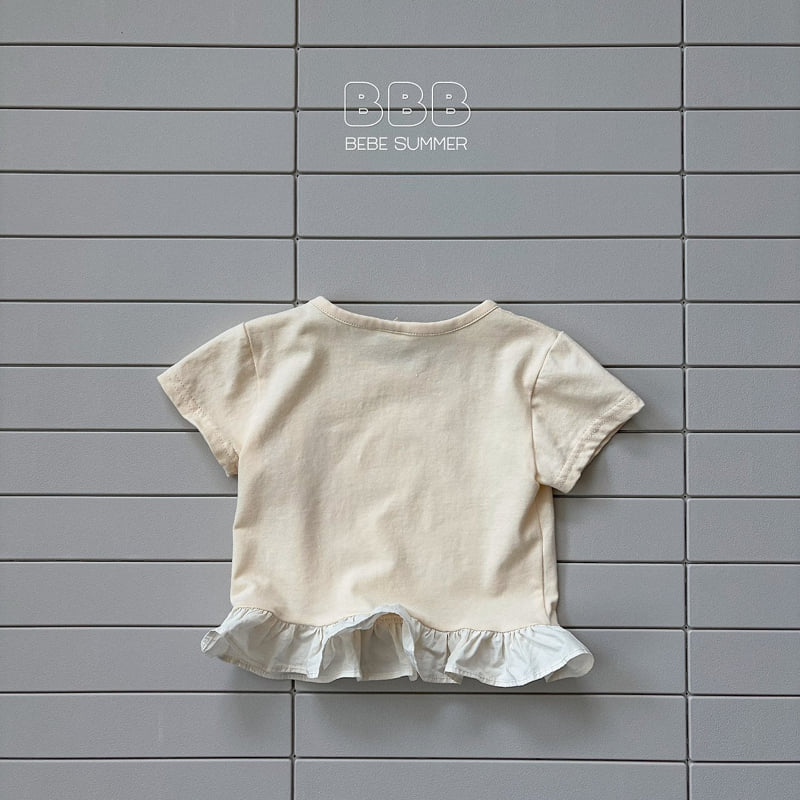 Bella Bambina - Korean Baby Fashion - #smilingbaby - Bebe Coco Frill Tee - 6