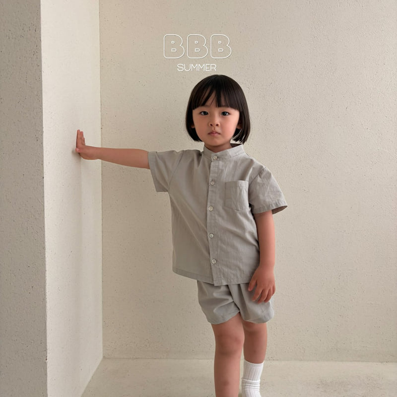Bella Bambina - Korean Baby Fashion - #smilingbaby - Sibling Shorts Set - 7