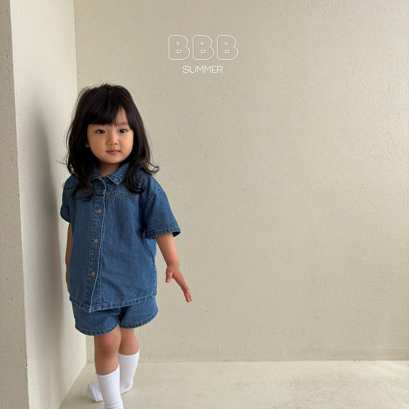 Bella Bambina - Korean Baby Fashion - #smilingbaby - Denim Set - 11