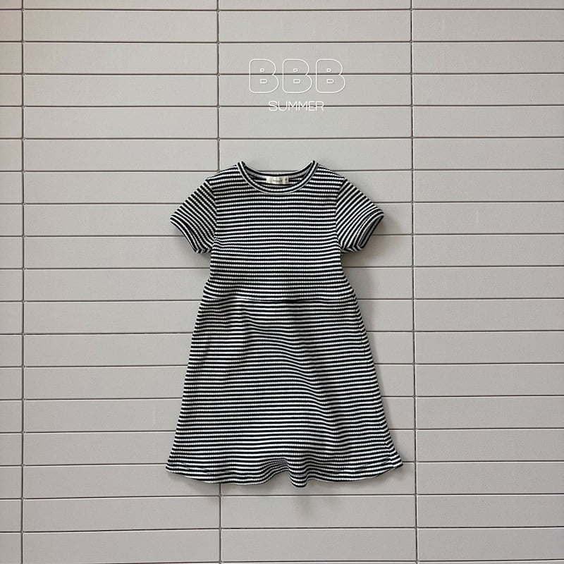 Bella Bambina - Korean Baby Fashion - #smilingbaby - Stripe One-piece