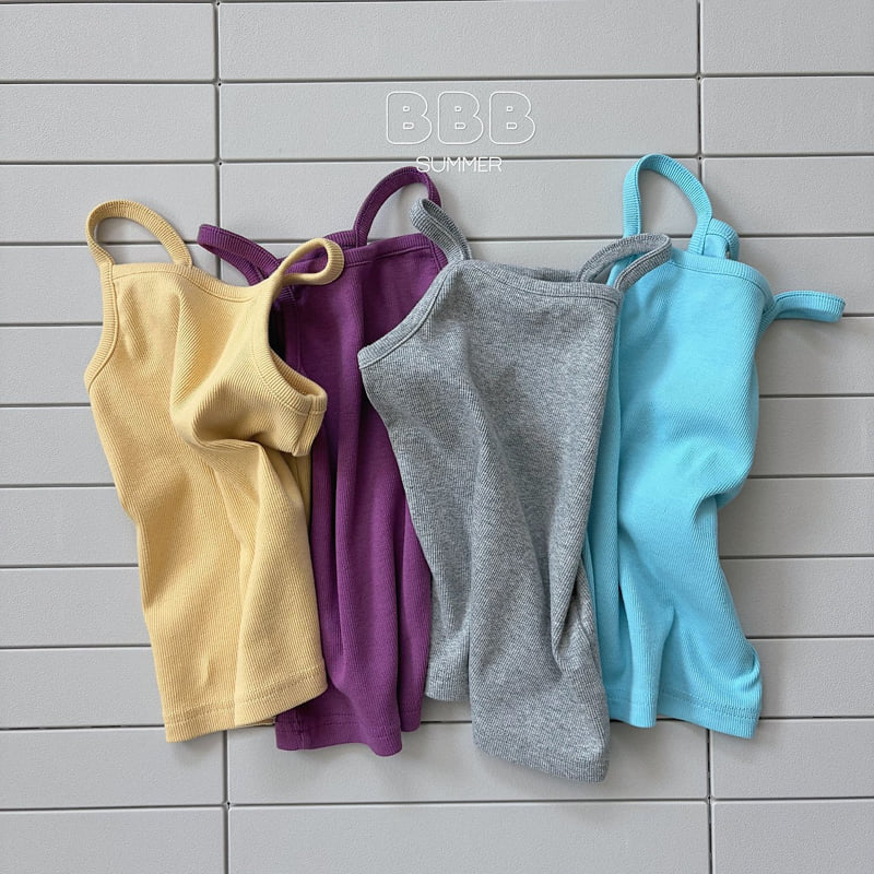 Bella Bambina - Korean Baby Fashion - #onlinebabyshop - Crayon Sleeveless Tee - 4