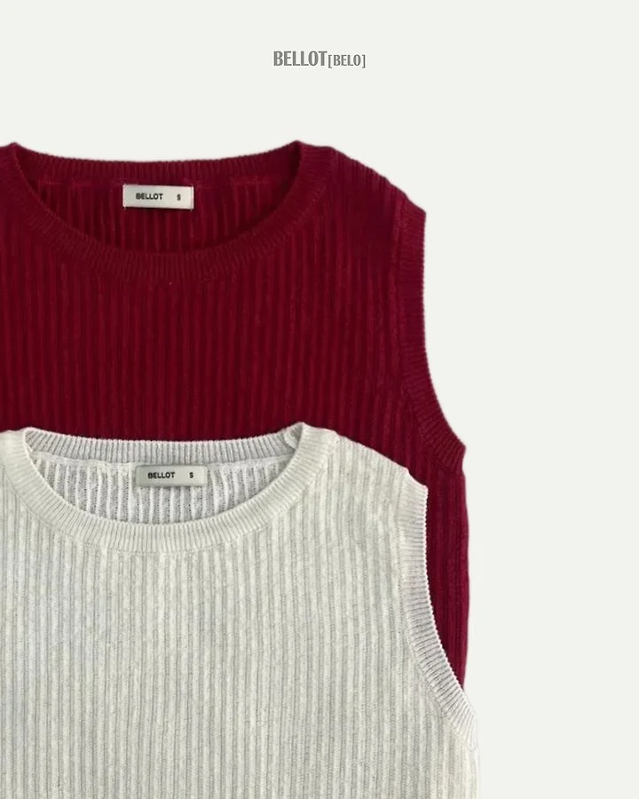 Bellot - Korean Children Fashion - #childofig - Sage Sleeveless - 6