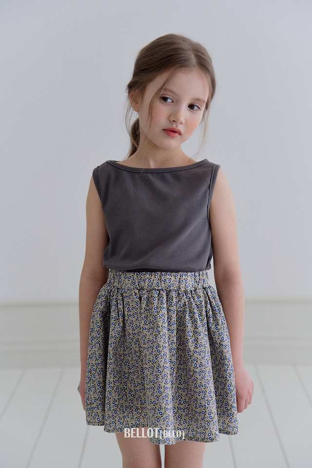 Bellot - Korean Children Fashion - #childrensboutique - Ner Ribbed Sleeveless - 3