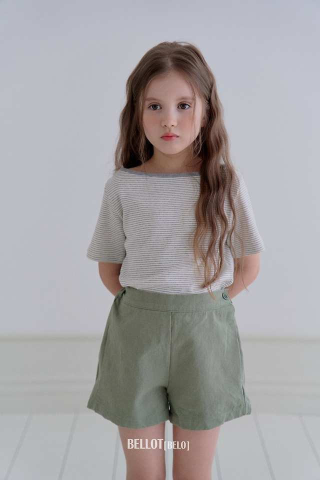 Bellot - Korean Children Fashion - #designkidswear - Loan Striped Tee - 3
