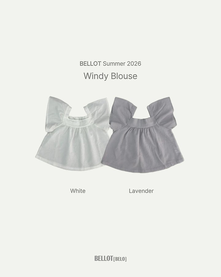 Bellot - Korean Children Fashion - #kidsshorts - Windy Blouse