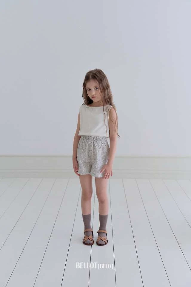 Bellot - Korean Children Fashion - #kidzfashiontrend - Ner Ribbed Sleeveless - 9