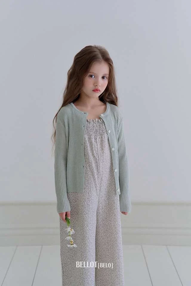 Bellot - Korean Children Fashion - #minifashionista - Linen Ribbed Cardigan - 9