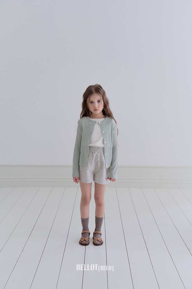 Bellot - Korean Children Fashion - #prettylittlegirls - Linen Ribbed Cardigan - 10