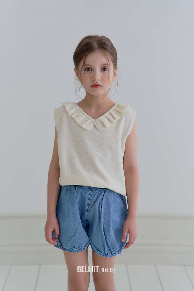 Bellot - Korean Children Fashion - #stylishchildhood - Rosy Frill Top - 12