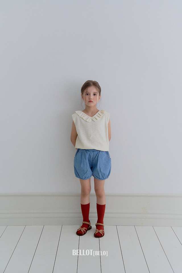 Bellot - Korean Children Fashion - #todddlerfashion - Rosy Frill Top - 10