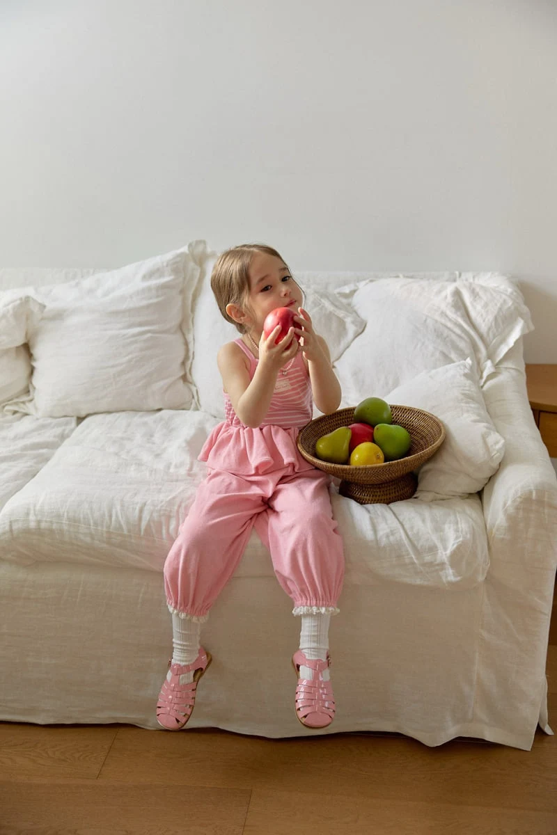 Berry Berry - Korean Children Fashion - #kidzfashiontrend - Uni Terry Jogger Pants - 4