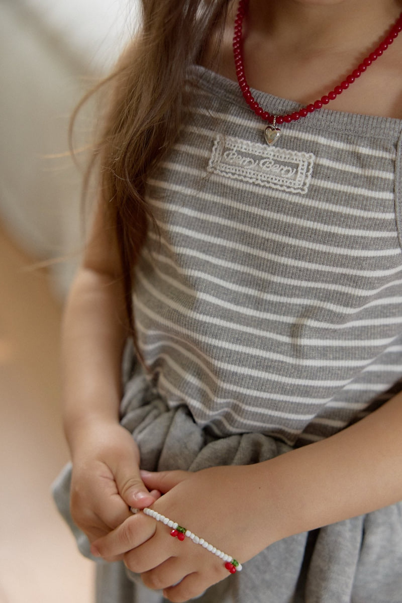 Berry Berry - Korean Children Fashion - #childofig - Lunch Sleeveless Top - 9