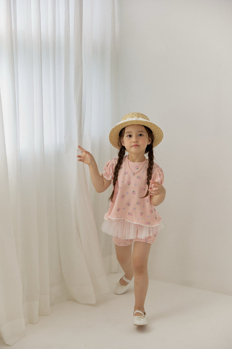 Berry Berry - Korean Children Fashion - #childofig - Waffle Flower Set - 5